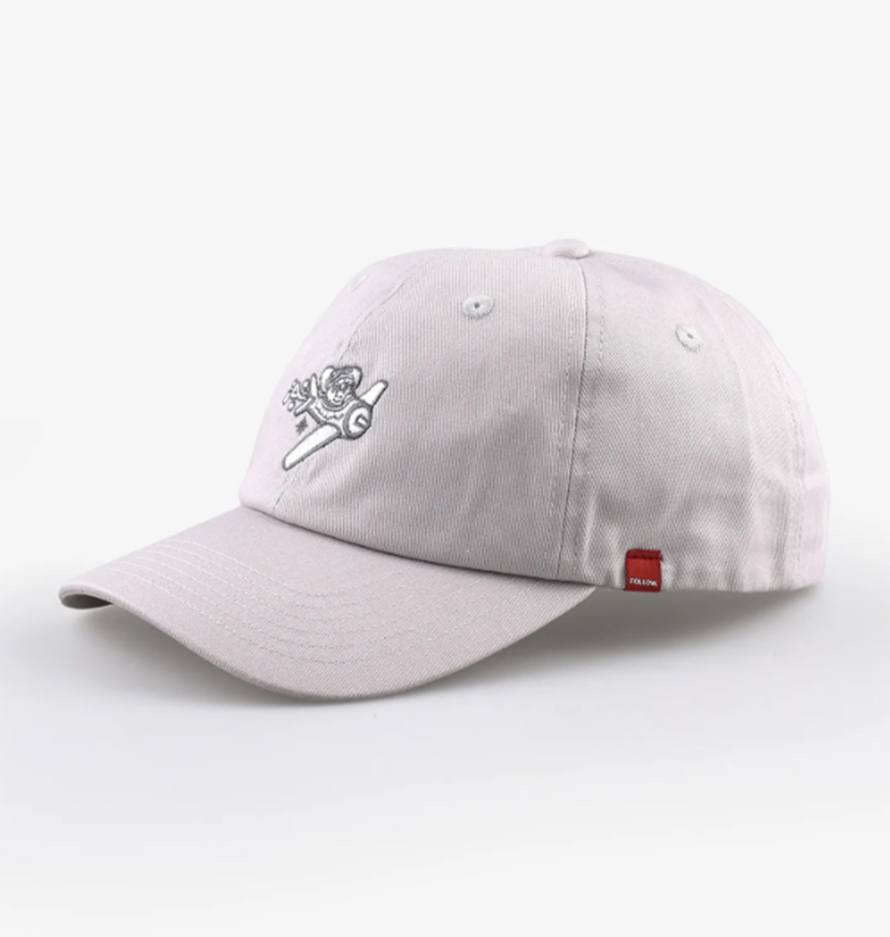 Follow Moment Cap Light Grey Snapback