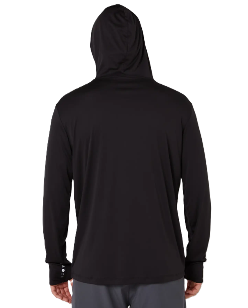 Follow Sun Hood Longsleeve Tee UPF Black