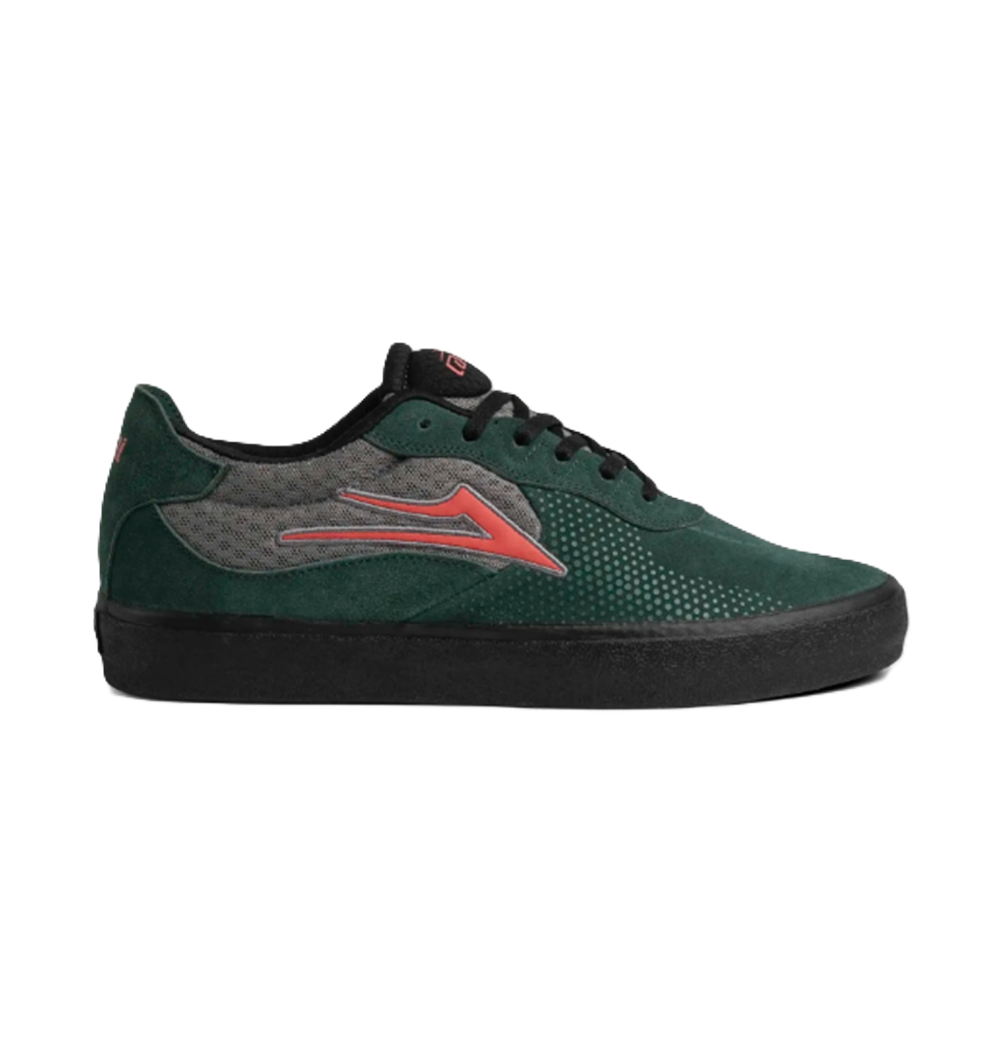 Lakai Essex Skate Shoes Spruce Black Coral