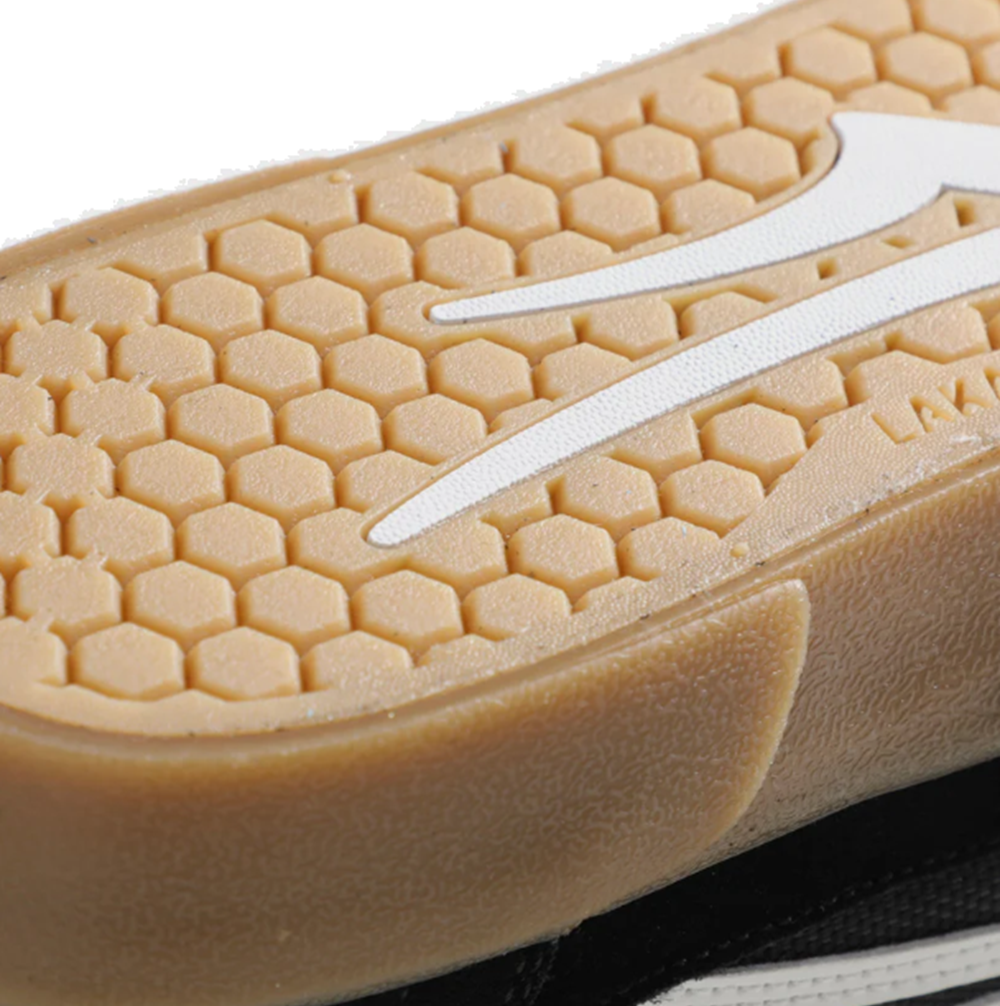 Lakai Cambridge Suede Shoes Black White Gum