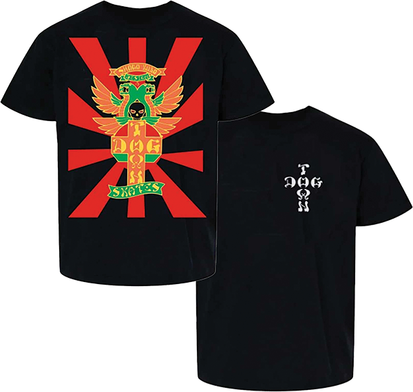 DOGTOWN SHOGO KUBO 70S SS TSHIRT M-BLACK