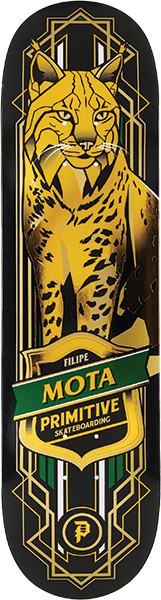 PRIMITIVE MOTA PRO LYNX SKATEBOARD DECK-8.25