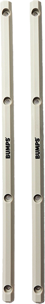 BUMPS PARKING BLOCKS BOARD RAILS GREY