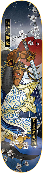 DGK REID FIGHTING SPIRIT SKATEBOARD DECK-8.38