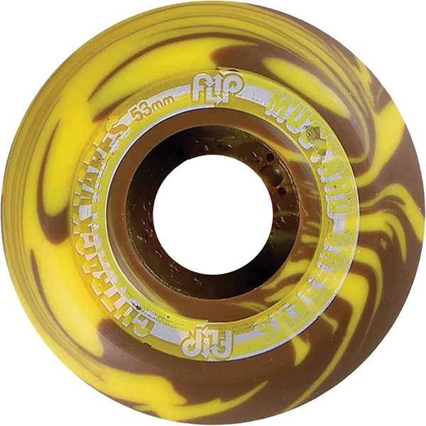 FLIP CUTBACK MUSTARD GRASSERS 53MM 99A WHEELS SET
