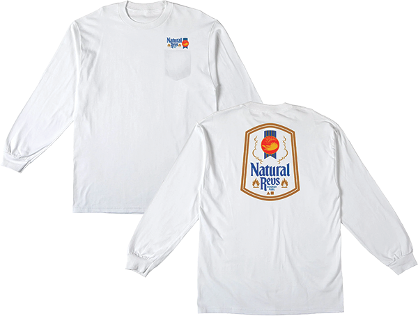 ANTI HERO NATTY REVS LONGSLEEVE M-WHITE