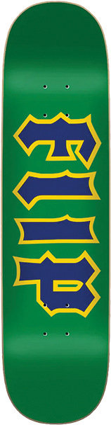 FLIP CANCELLED SKATEBOARD DECK-8.12 GREEN