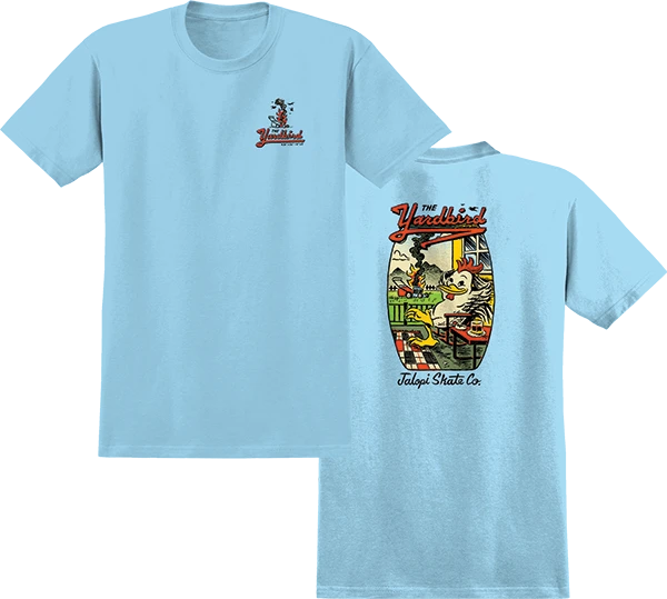 ANTI HERO JALOPI YARDBIRD SS TSHIRT S-HEATHER LIGHT BLUE