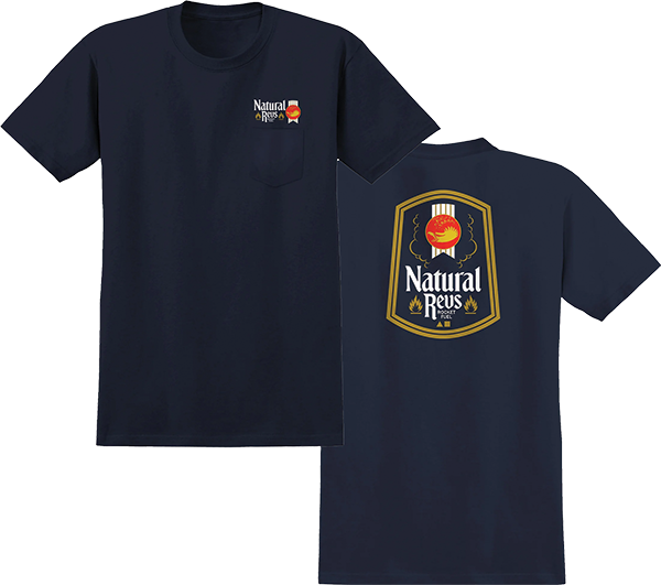 ANTI HERO NATTY REVS POCKET SS TSHIRT M-NAVY