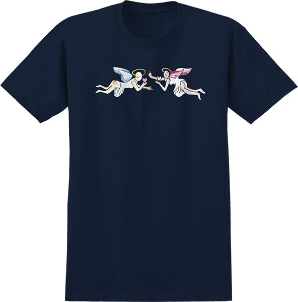 KROOKED ANGELS SS TSHIRT XL-NAVY