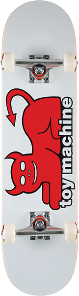 TOY MACHINE DEVIL CAT SKATEBOARD COMPLETE-8.0