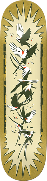 REAL WALKER FLOCK SKATEBOARD DECK-8.38 ER