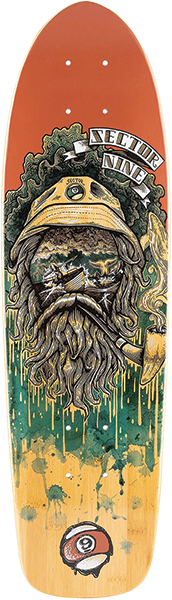 SECTOR 9 BAMBINO SKIPPER SKATEBOARD DECK-7.5x26.5