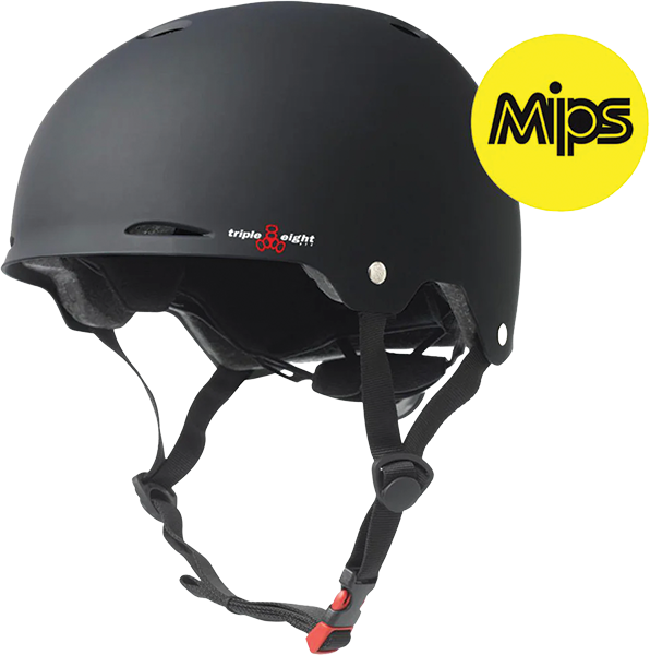 TRIPLE 8 GOTHAM MIPS DUAL-CERT HELMET L/XL-MATTE BLACK