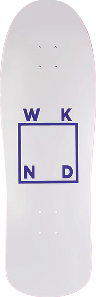 WKND LOGO SKATEBOARD DECK-9.87/SD LT.GREY