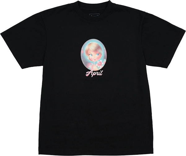 APRIL VANITY SS TSHIRT M-BLACK