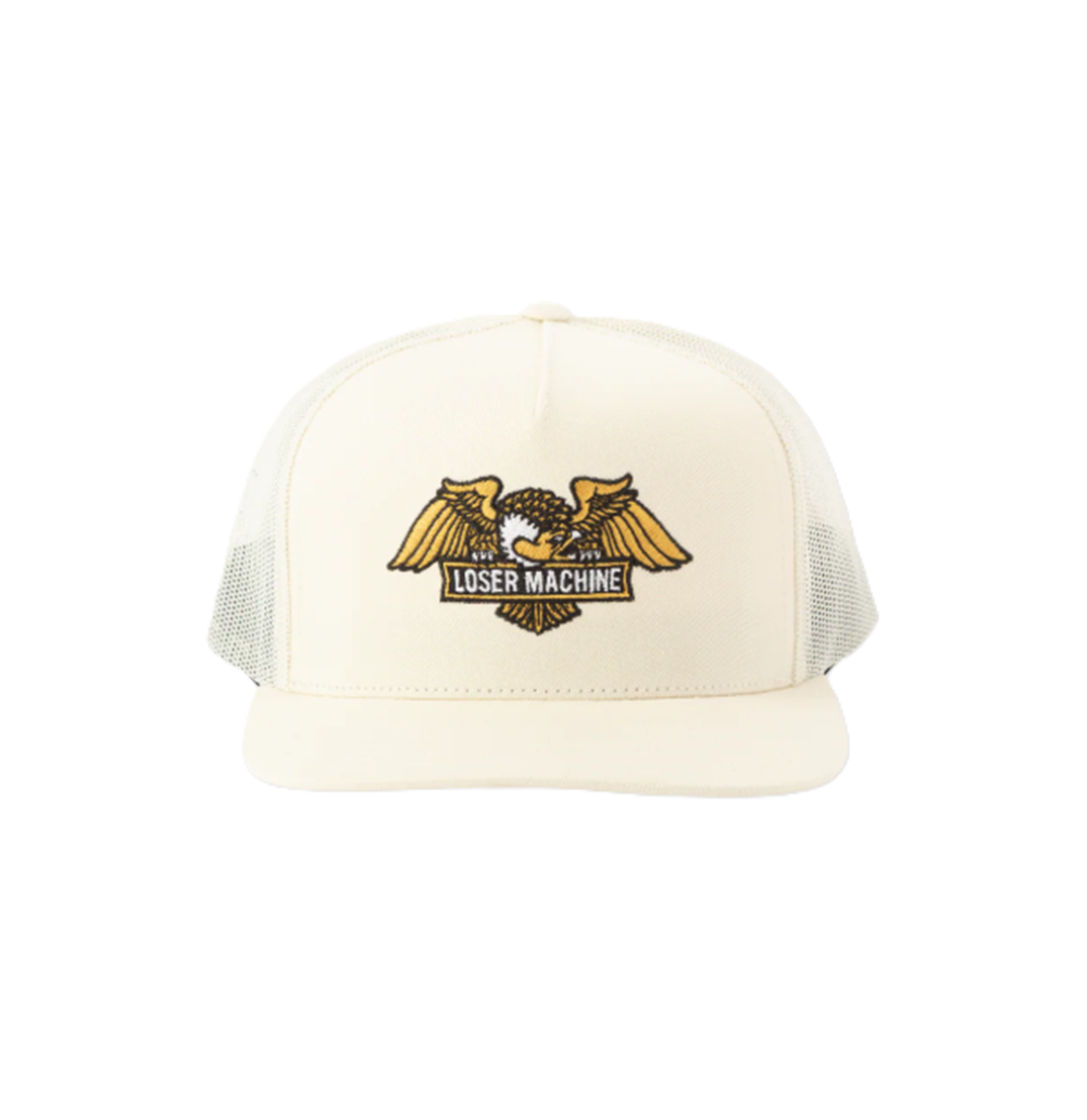 Loser Machine Wings Trucker Hat Off White One Size