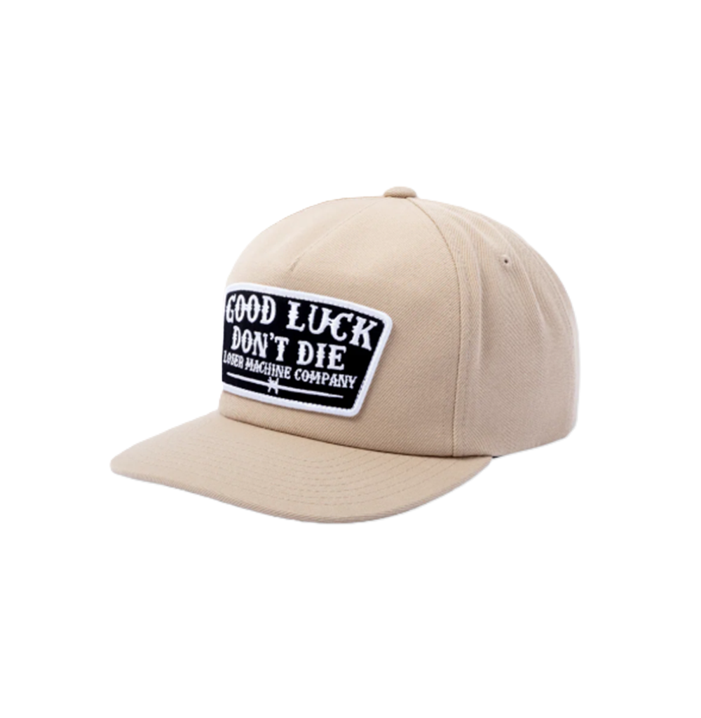 Loser Machine Don't Die Hat Khaki One Size