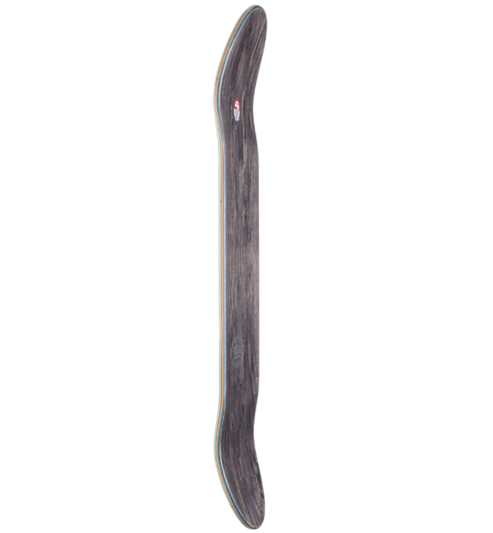 Real Classic Oval Skateboard Deck Silver 7.75