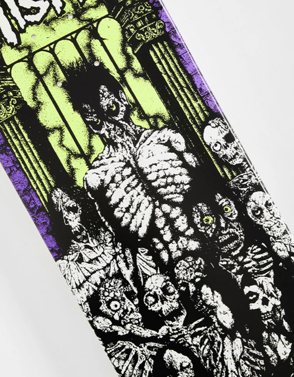 Zero Misfits AD Skateboard Deck Purple 8.5
