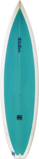 WALKER SHORTBOARD 6'2" aqua (FCS) (6201117)
