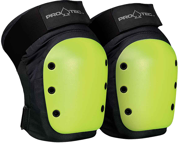 PROTEC RENTAL KNEE PAD SET LARGE  BLK/BLK