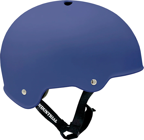 INDUSTRIAL FLAT BLUE SKATE HELMET XS