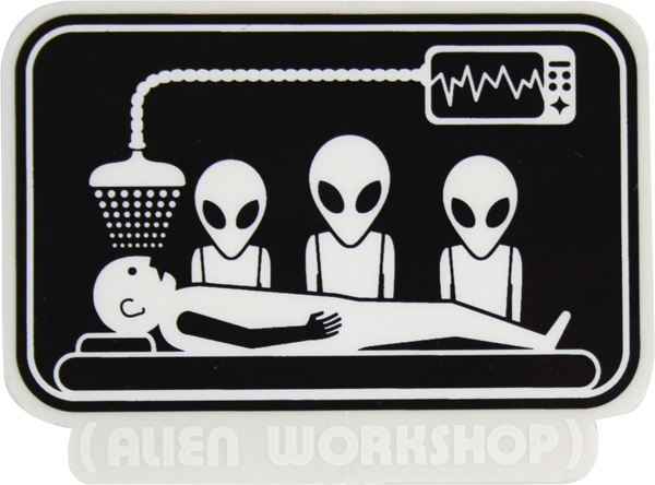 Alien Workshop ABDUCTION STICKER single
