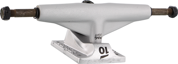 TENSOR LO MAG-LIGHT 5.0 SILVER SILVER Skateboard Trucks Set of 2 Trucks