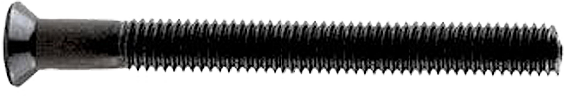 STANDARD PHILLIPS BOLT 2-1/2" BLACK