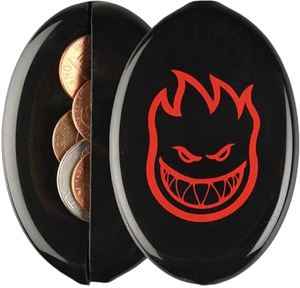 SPITFIRE BIGHEAD FILL COIN POUCH BLACK