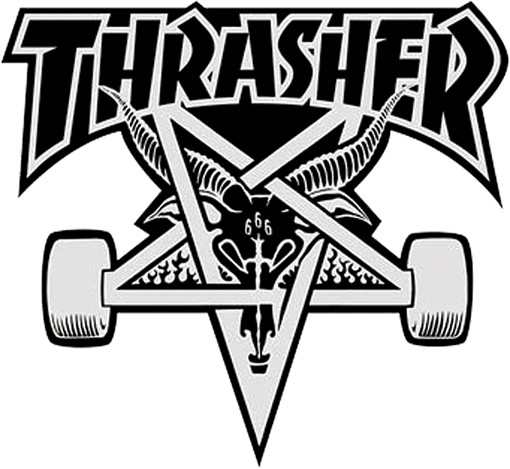 THRASHER SKATEGOAT STICKER single