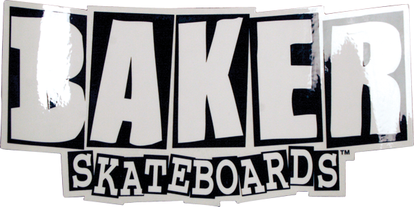 BAKER BRAND LOGO MD STICKER single
