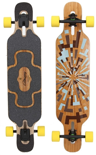 Loaded Tantien Flex 2 W/ Paris Trucks Orangatang Wheels Skateboard