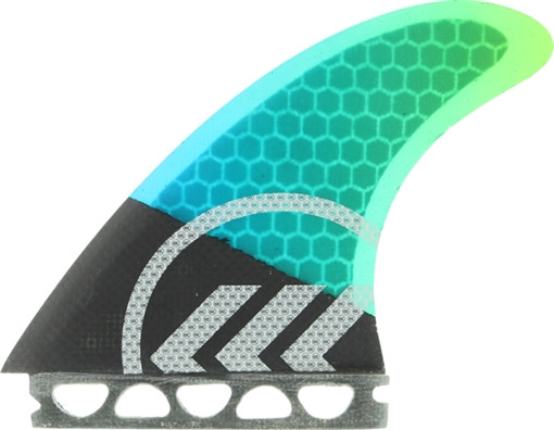 Kinetik Racing Surf Fins Joel Parkinson Carbo Tune M-L Ffs Blu/Grn
