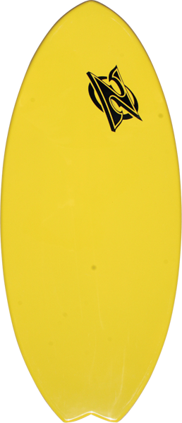 ZAP FISH SKIMBOARD-47x20.25" swallow tail ships Assorted Colorways