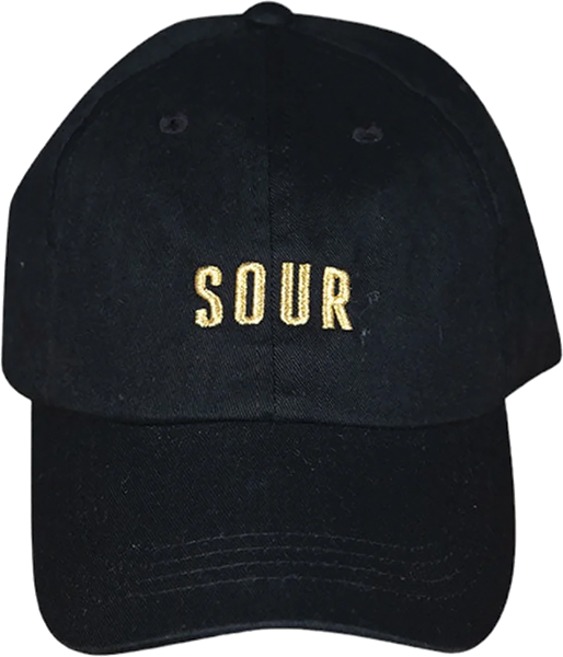 SOUR ARMY HAT ADJ-BLACK