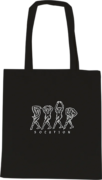 SOUR BODIES TOTE BAG BLACK