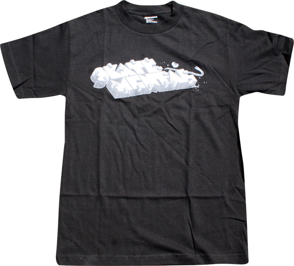 SKATE MENTAL STOPPER SS SMALL BLACK