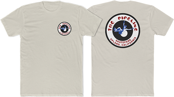 45RPM PIPELINE SKATEPARK SS XXLARGE TAN