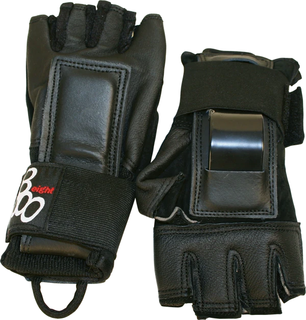TRIPLE 8 HIRED HANDS GLOVES L-BLACK