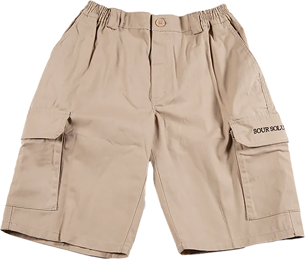 SOUR CARGO SHORTS SMALL BEIGE