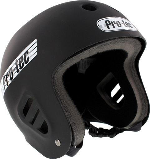 PROTEC FULLCUT RUBBER BLACK-S SKATE HELMET
