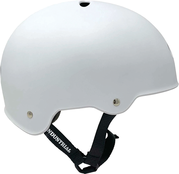 INDUSTRIAL FLAT WHITE SKATE HELMET XL