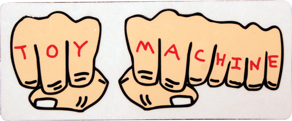 Toy Machine FISTS STICKER single