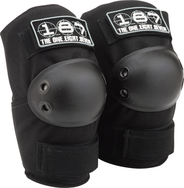 187 ELBOW PADS MEDIUM BLACK