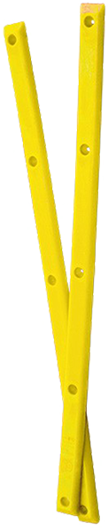 PIG BOARD RAILS -NEON YELLOW
