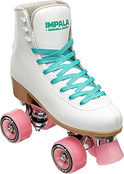 IMPALA SIDEWALK SKATES WHITE-SIZE 9
