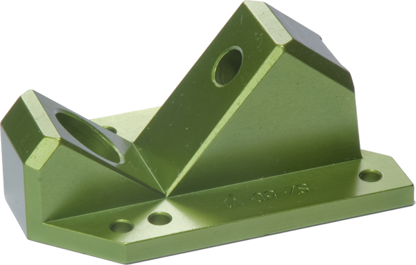 Surf Rodz RKP BASE PLATE 35 GREEN 1pc Skateboard Trucks