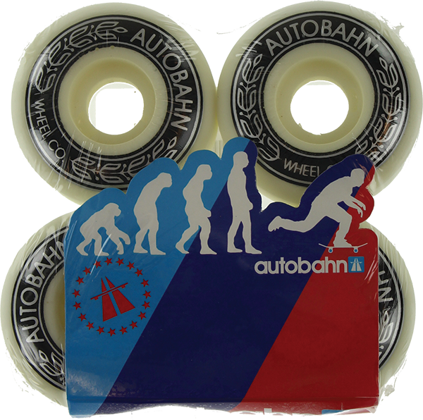 AUTOBAHN AB-S 52mm WHT Skateboard Wheels (set of 4)